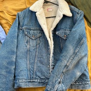 1970s Levi’s REAL Sherpa lined denim jacket